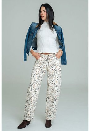 Chaqueta Malva Azul Ragged Pf21130023