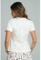 Camiseta Peplum Blanco Ragged Pf21120139 de Ragged