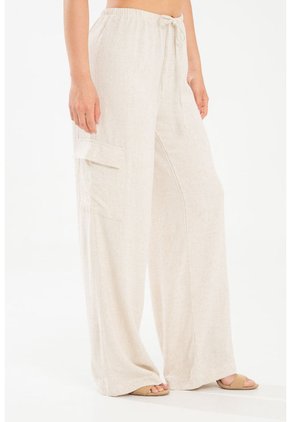 Pantalon Cargo Rayas Beige Ragged Pf31310741