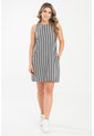 Vestido Corto Mahija Gris Ragged Pf31511495 de Ragged