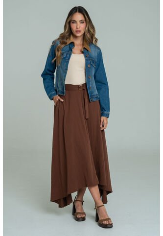 Falda Carey Café Ragged Pf11320534 Ragged