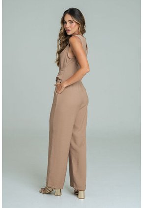 Enterizo Largo Bharnett Beige Ragged Pf11530142