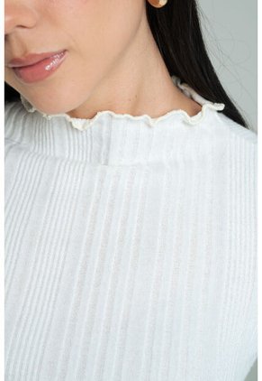 Blusa Venela Blanco Ragged Pf11121185