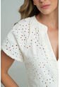 Blusa Kalgari Blanco Ragged Pf11113199 de Ragged