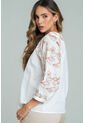 Blusa Carmesi Blanco Ragged Pf11113170 de Ragged