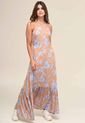Vestido Romantico Beige Ragged Pf11511141 de Ragged