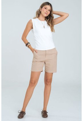 Top Lhuvat Blanco Ragged Pf13120833