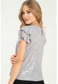 Blusa Siriano Plateado Ragged Pf12110842 de Ragged