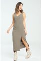 Vestido Punto Midi Café Ragged Pf11511345 de Ragged
