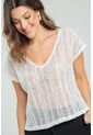 Blusa Tejida Brillo Plateado Ragged Pf11112827 de Ragged
