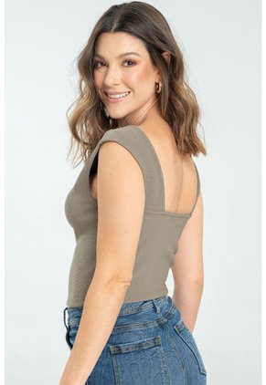 Top Punto Samantha Café Ragged Pf11121142