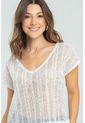 Blusa Tejida Brillo Plateado Ragged Pf11112827 de Ragged
