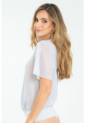 Body Macarena Shine Plateado Ragged Pf11100007