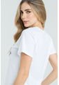 Camiseta Good Vibes Blanco Ragged Pf21120058 de Ragged