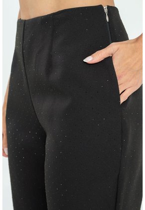 Pantalon Piedra Recto Negro Ragged Pf12310424