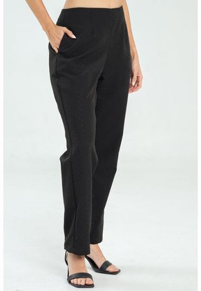Pantalon Piedra Recto Negro Ragged Pf12310424
