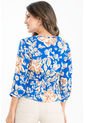 Blusa June Azul Ragged Pf31113281 de Ragged