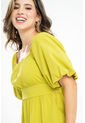 Vestido Corto Throse Verde Ragged Pf31511398 de Ragged