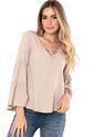 Blusa Gypsy Beige Ragged Pf11112208 de Ragged