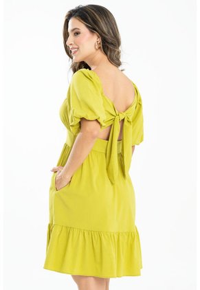 Vestido Corto Throse Verde Ragged Pf31511398