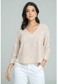 Blusa Whren Beige Ragged Pf11113205 de Ragged