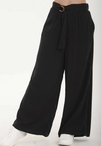 Ragged - Pantalon Palazzo Madeira Negro Ragged Pf11310670