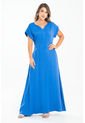 Vestido Largo Khosia Azul Ragged Pf31511402 de Ragged