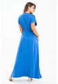 Vestido Largo Khosia Azul Ragged Pf31511402 de Ragged