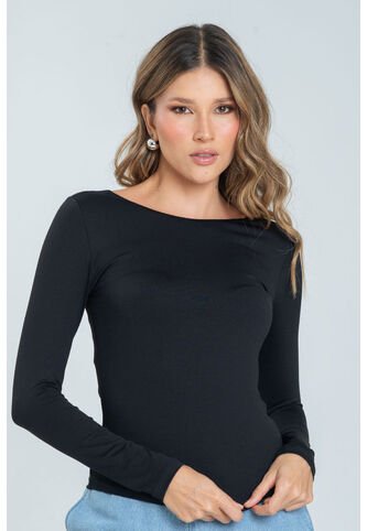 Top Gianna Negro Ragged Pf13120836 Ragged