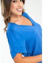 Blusa Evianna Azul Ragged Pf31113287 de Ragged