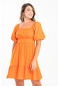 Vestido Corto Throse Naranja Ragged Pf31511398 de Ragged