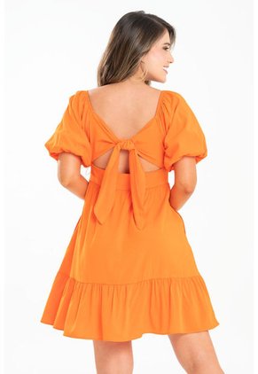 Vestido Corto Throse Naranja Ragged Pf31511398