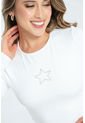 Crop Top Star Blanco Ragged Pf31122246 de Ragged