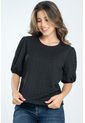 Blusa Ambrosia Negro Ragged Pf31122240 de Ragged