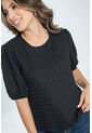 Blusa Ambrosia Negro Ragged Pf31122240 de Ragged