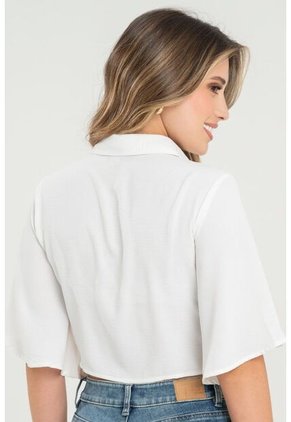 Camisa Azariah Blanco Ragged Pf31113507