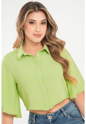 Camisa Azariah Verde Ragged Pf31113507