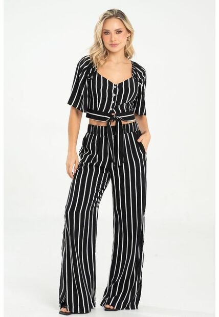 Pantalon Narcissa Negro Ragged Pf31310740