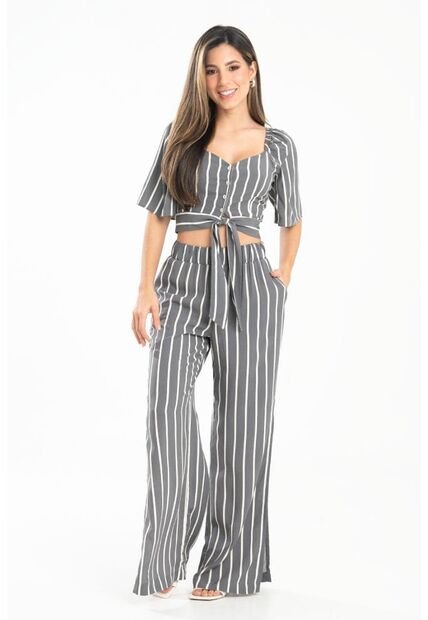 Pantalon Narcissa Gris Ragged Pf31310740