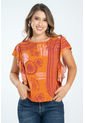 Blusa Portland Café Ragged Pf31113316 de Ragged