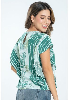 Blusa Portland Verde Ragged Pf31113316