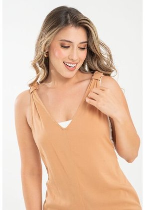 Enterizo Largo Khastiel Beige Ragged Pf31530207