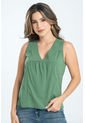 Blusa Thierryh Verde Ragged Pf31113311 de Ragged