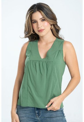 Blusa Thierryh Verde Ragged Pf31113311