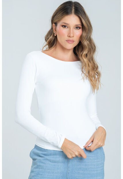 Top Gianna Blanco Ragged Pf13120836