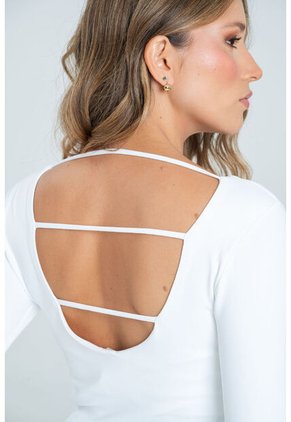 Top Gianna Blanco Ragged Pf13120836