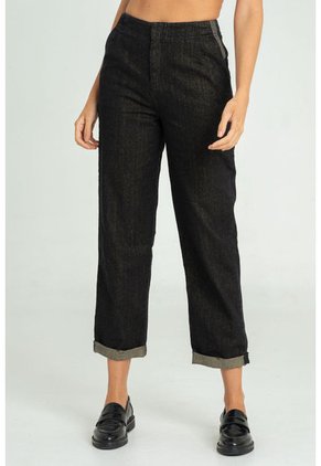 Jeans Gold Negro Ragged Pf21350044