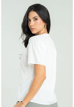 Blusa Preston Blanco Ragged Pf11112836