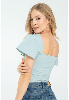 Blusa Macarena Verde Ragged Pf11112859