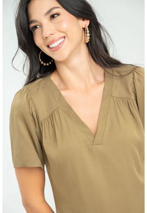 Blusa Preston Verde Ragged Pf11112836